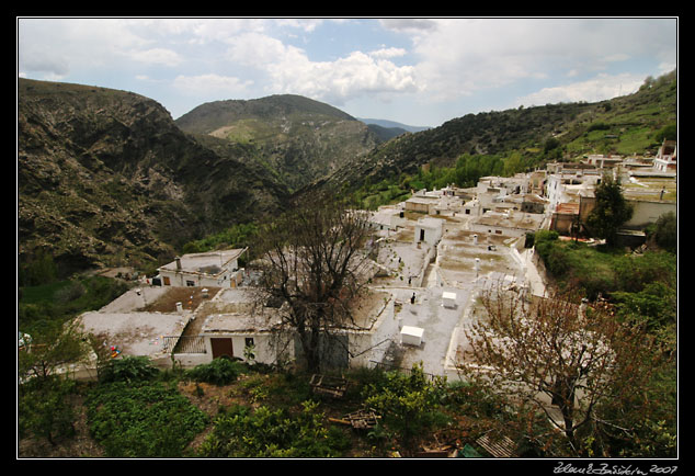 Andalucia - Busqustar, a village in Alpujarras