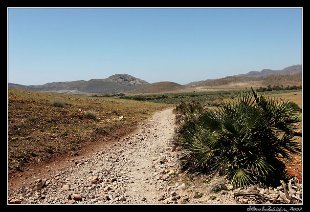 Andalucia - Cabo de Gata - track from San Jos to Playa de los Genoveses