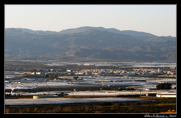 Andalucia - Cabo de Gata - greenhouses, again and again