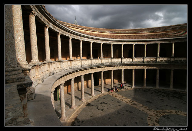 Andalucia - Palace of Carlos Quinto, Alhambra, Granada