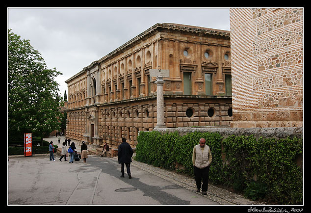 Andalucia - Palace of Carlos Quinto, Alhambra, Granada