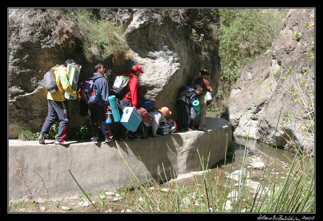 Andalucia - Cahorros gorge at Monachil