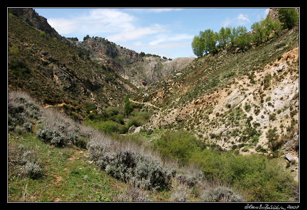 Andalucia - Cahorros gorge at Monachil