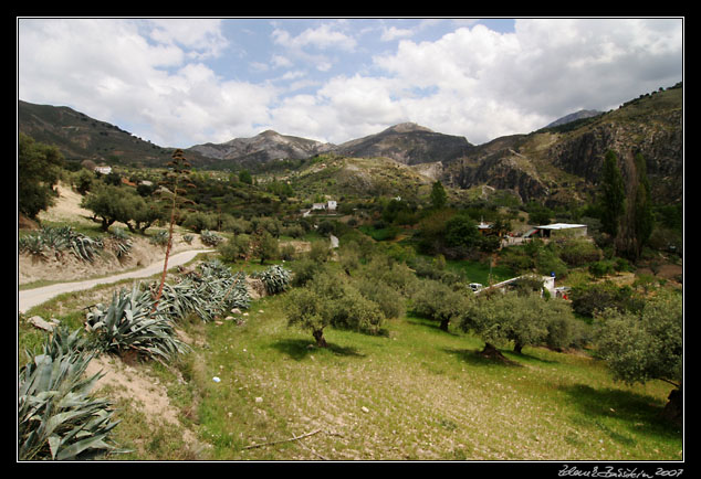 Andalucia - Cahorros gorge at Monachil