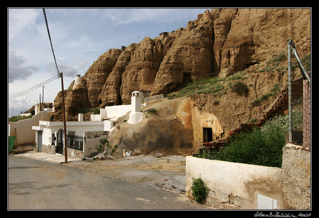 Andalucia - Cave dwellings at Guadix