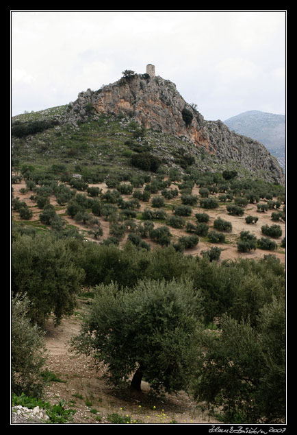 Andalucia - A watchtower at Mocln