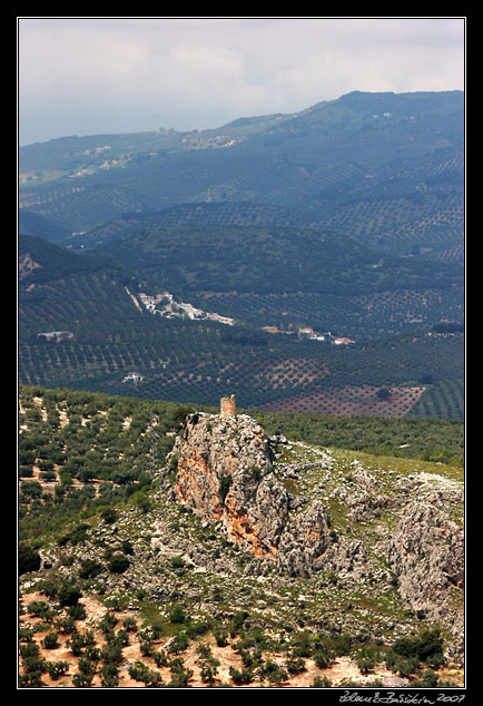 Andalucia - A watchtower at Mocln