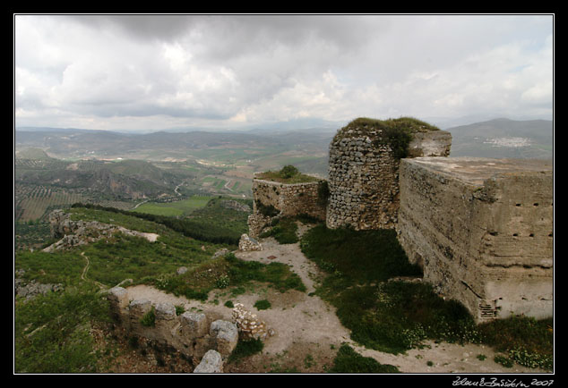 Andalucia  - ruins of Mocln castle