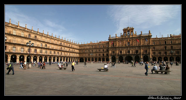 Salamanca, Spain - Plaza Mayor