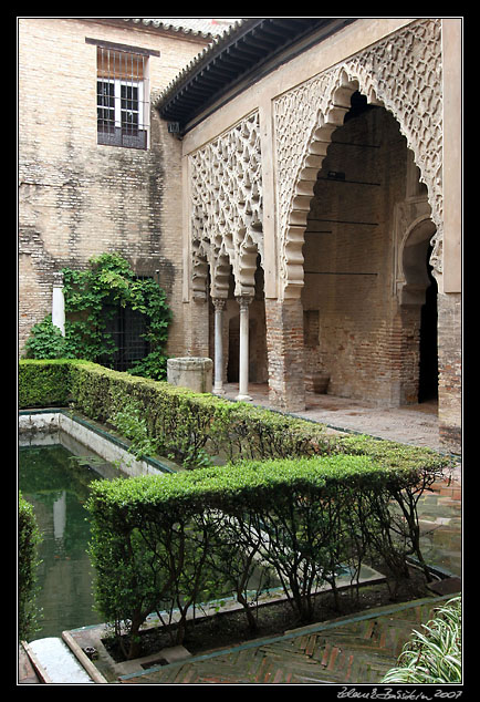 Sevilla - Real Alczar - Patio del Yeso