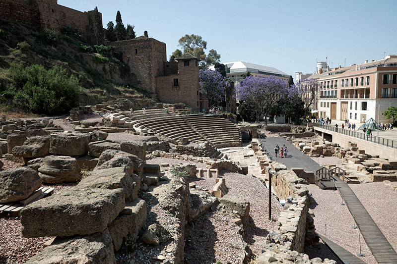 Malaga - Teatro Romano de Mlaga