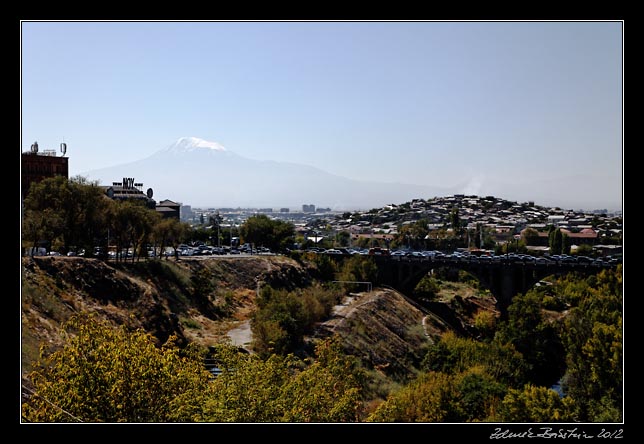 Yerevan - Hrazdan gorge and Ararat