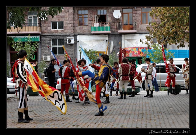 Yerevan - Italian soccer fans