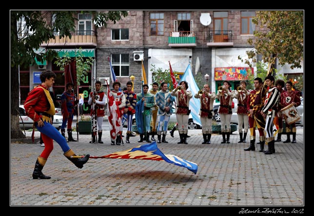 Yerevan - Italian soccer fans