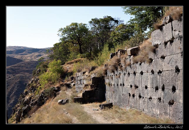 Armenia - Garni - Garni temple (behind the trees :)