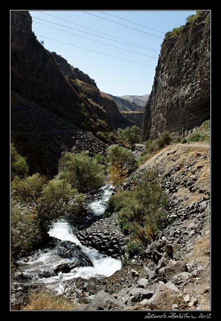 Armenia - Garni gorge - Goghti river