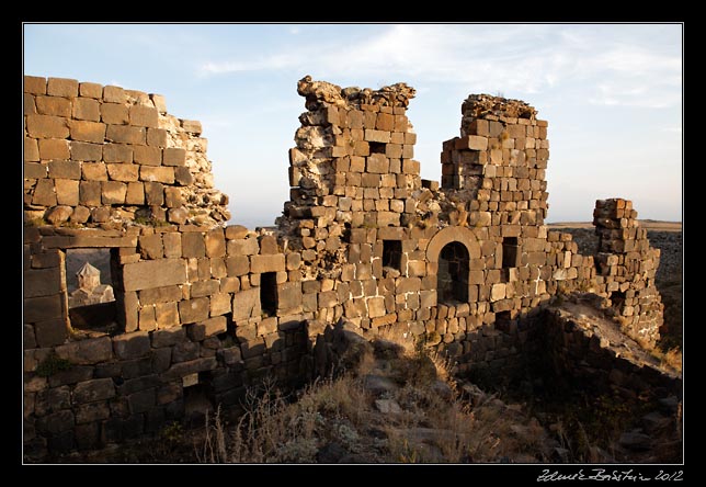 Armenia - Amberd - ruins of Amberd fortress