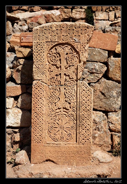 Armenia - Noravank - khachkar