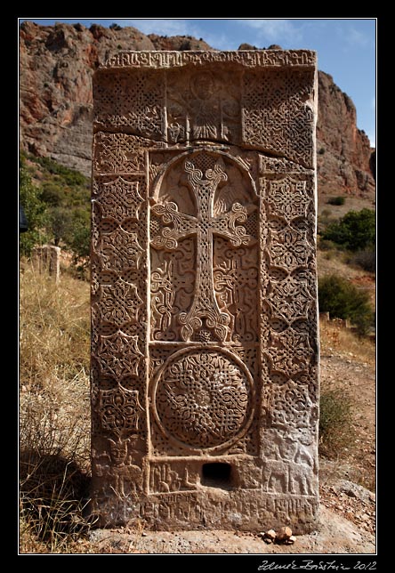 Armenia - Noravank - a khachkar