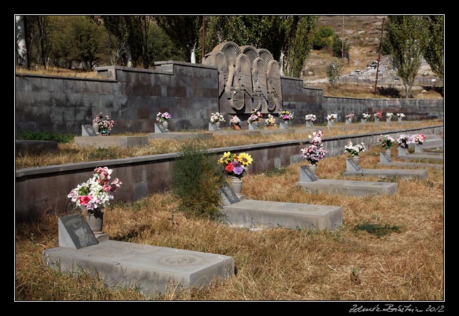 Armenia - Sisian - cemetary of soldiers killed in Karabakh