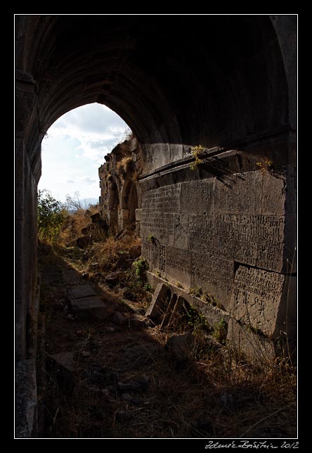 Armenia - Tsakhatskar  - monastery ruins