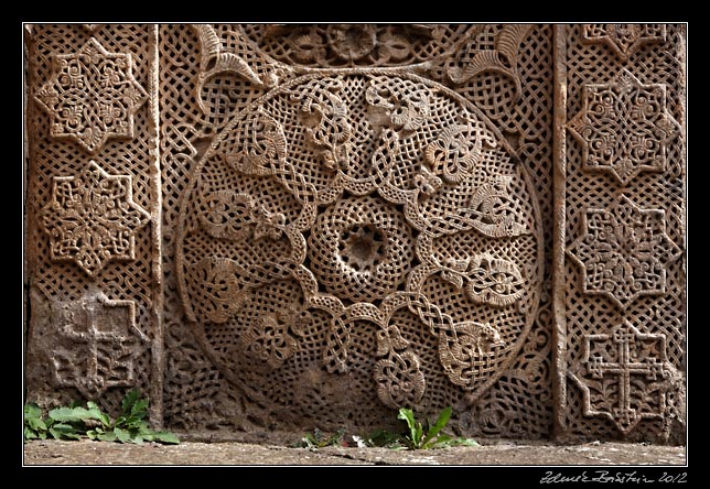 Armenia - Goshavank - khachkar made by Pavgos