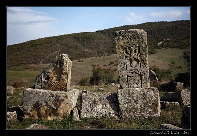 Armenia - Berdavan - khachkars
