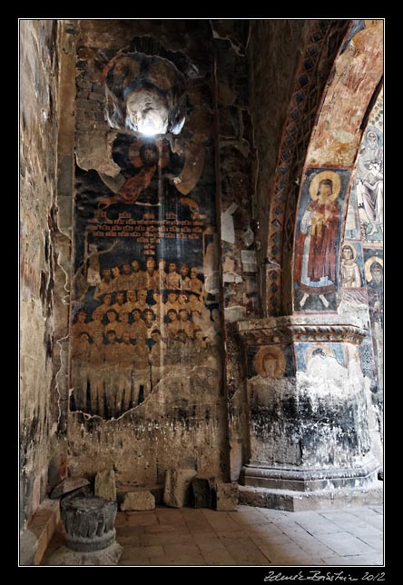 Armenia - Akhtala - S. Astvatsatsin - frescoes