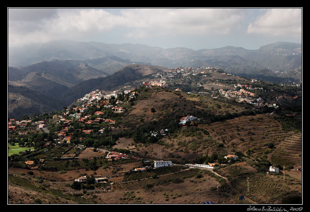 Gran Canaria - from Pico de Bandama to west