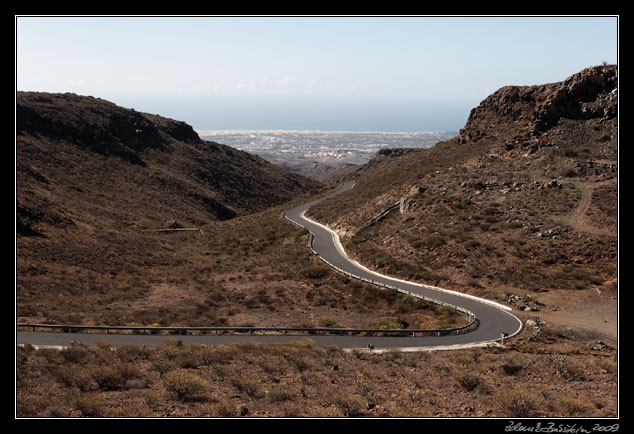 Gran Canaria - Maspalomas (a view from Degollada de las Yeguas)