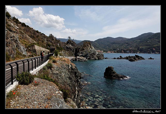 Bonassola - abandoned railroad to Levanto