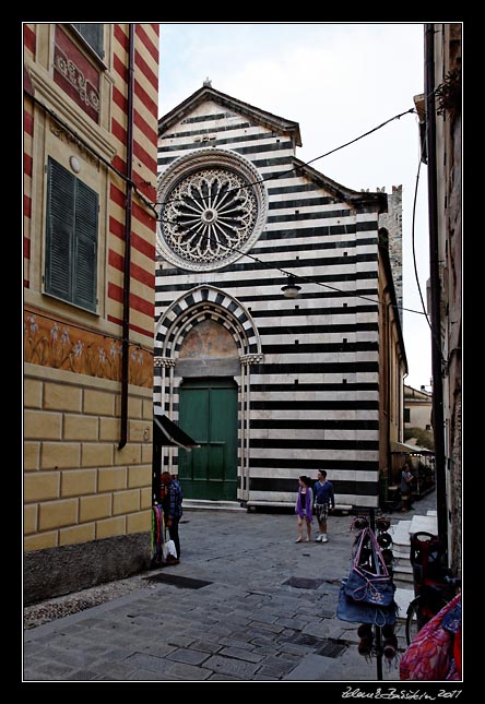 Cinque Terre - Monterosso al Mare -  Saint John the Baptist church