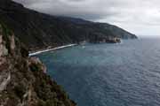 Cinque Terre - coastline south of Corniglia