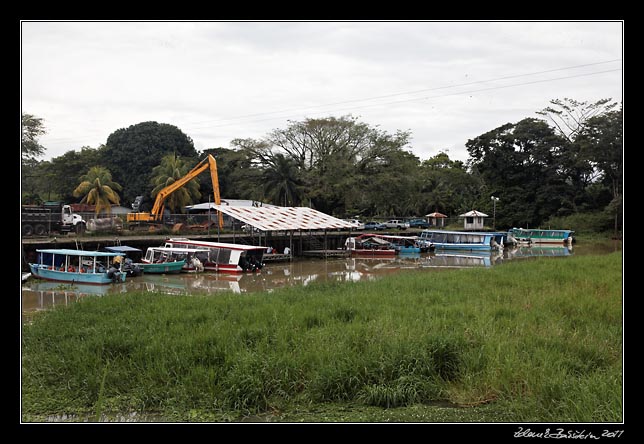 Costa Rica - Moin - tourist boat harbor