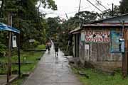 Costa Rica - Tortuguero - the main street