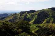 Costa Rica - Monteverde - hills along the way to pacific coast