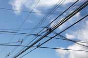 Costa Rica - Nicoya peninsula - wires