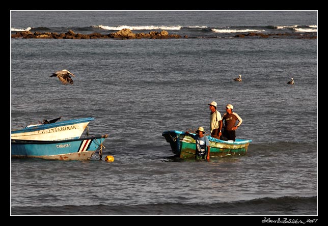 Costa Rica - Nicoya peninsula - Cabuya fishermen