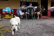 Costa Rica - Guanacaste - having breakfast in Liberia