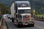 Costa Rica - Pacific coast - Trcoles river bridge