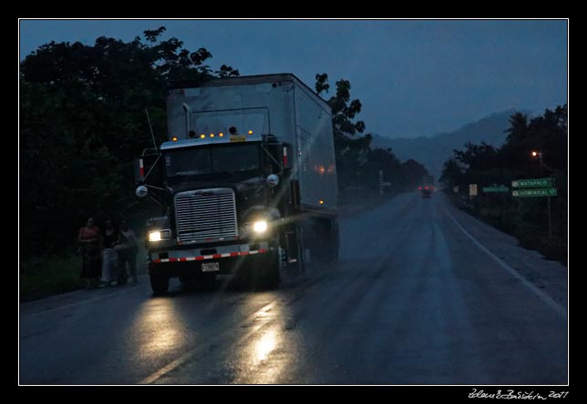 Costa Rica - Pacific coast - on the road