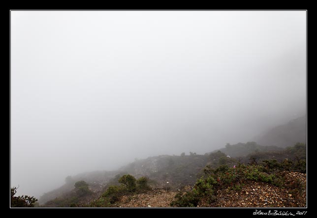 Costa Rica -   Poas - Poas: view of the crater