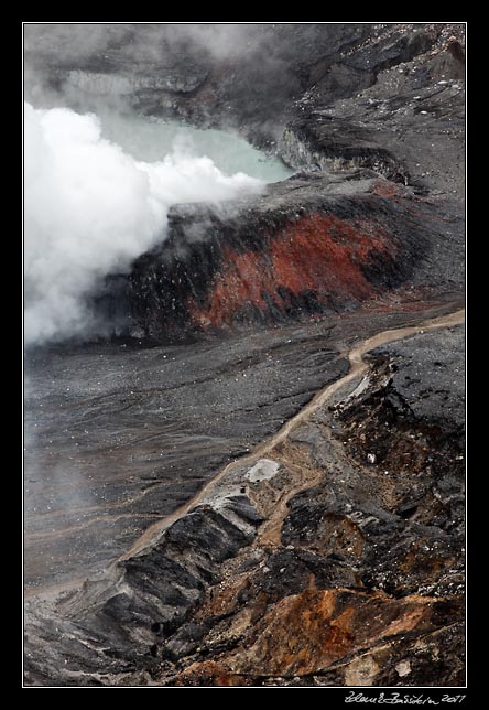 Costa Rica -  Poas - the crater