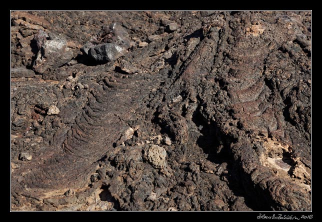 El Hierro - west coast - lava flow