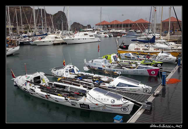 La Gomera - San Sebastian - Talisker Whisky Atlantic Challange boats