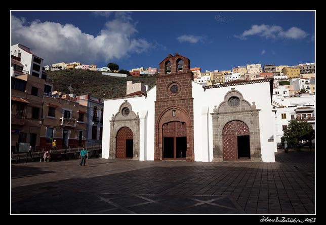 La Gomera - San Sebastian -   Iglesia de N.S. de la Asuncion