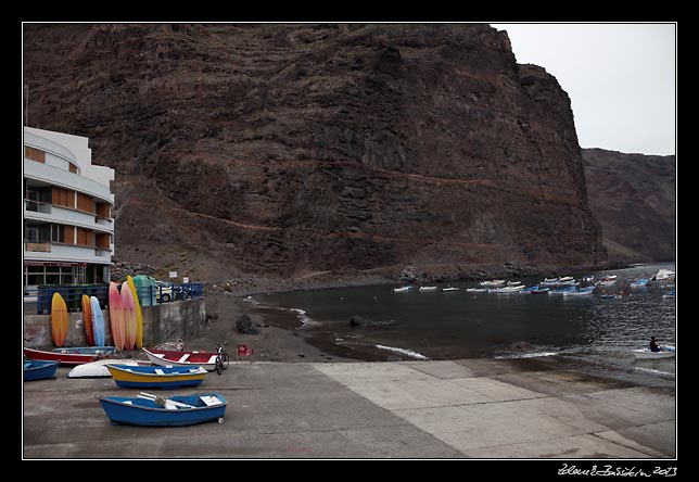 La Gomera - Valle Gran Rey - Vueltas harbor