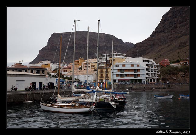 La Gomera - Valle Gran Rey - Vueltas harbor