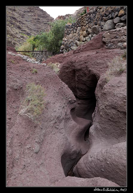 La Gomera-Barranco de Argaga -