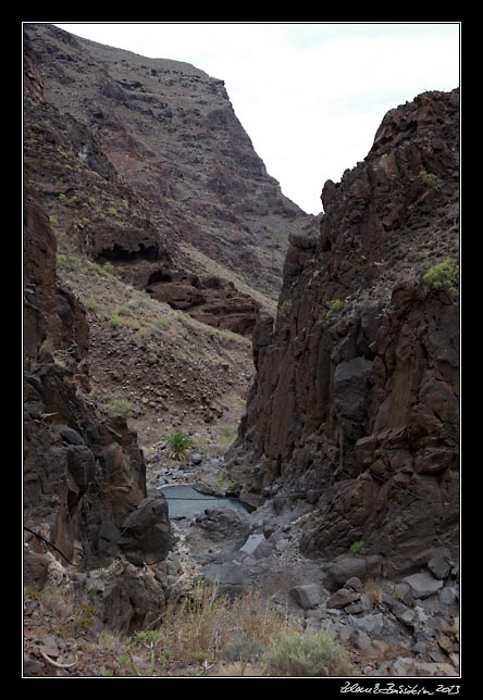 La Gomera  - Barranco de Argaga -